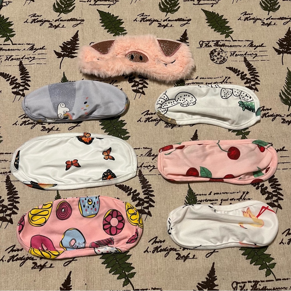 Sleeping blindfolds bundle